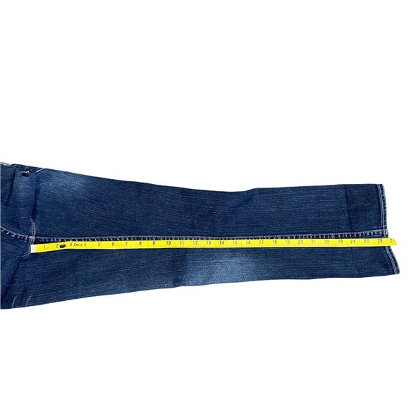 Silver Jeans Santorini Women's 28 x 33.5 Embroidered Medium Wash Straight Leg - Picture 8 of 13